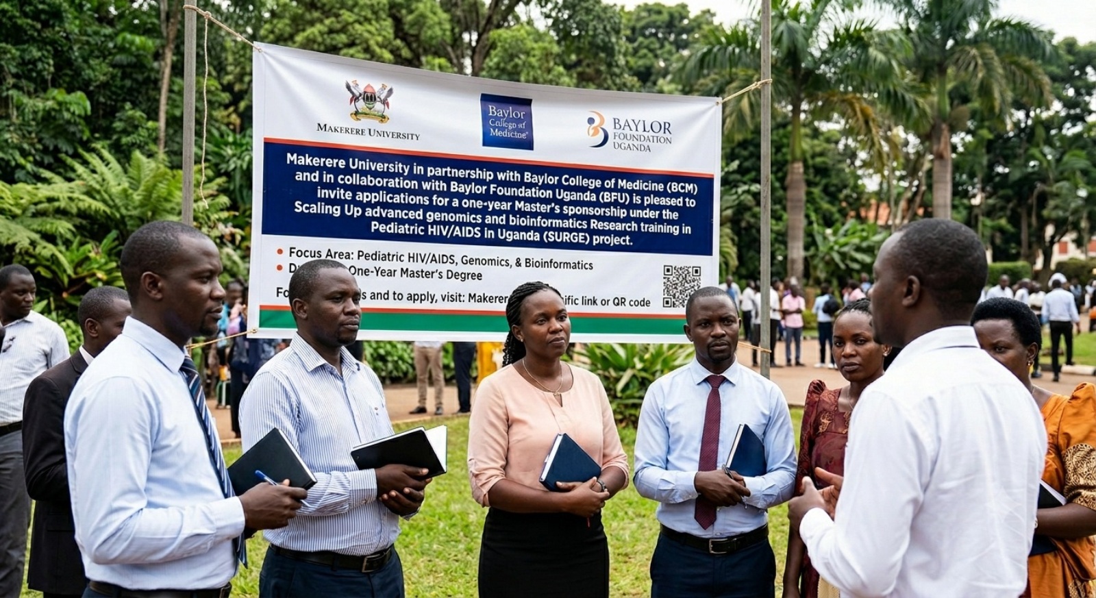 SURGE Project Call for Applications: Master’s Sponsorship in Genomics and Bioinformatics for Pediatric HIV. Photo: Gemini.