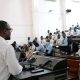 Prof. Bruce Kirenga addresses the senior six students and their teachers on 10th July 2026. Makerere University College of Health Sciences (MakCHS) Career Fair for Ngora High School and Wiggins Secondary School guiding senior six science students on careers in health sciences and introducing them to the wide range of academic programmes offered by the College, 10th July 2026, Mulago Hospital Complex, Kampala Uganda, East Africa.