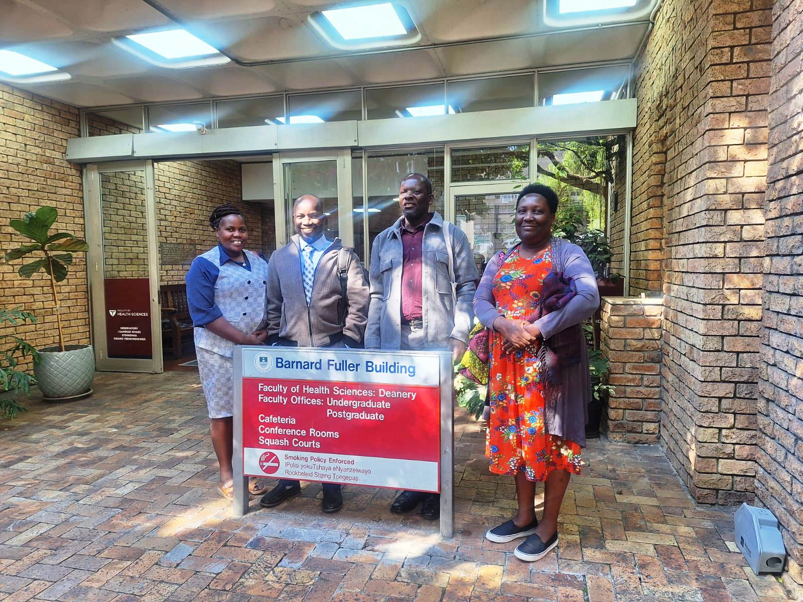The team at the UCT Faculty of Health Sciences. Makerere University College of Health Sciences (CHS) Quality Assurance, Gender Mainstreaming and ICT Committee benchmarking visit to the University of Cape Town (UCT), South Africa from 19th to 26th April, 2026.