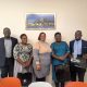 Left to Right: Mr. Bataamye Herbert-College Registrar, Dr. Irene Rebecca Namatende, Denise-UCT, Assoc. Prof. Annet Kutesa-Dentistry and Dr. Kalidi Rajab-Pharmacy. Makerere University College of Health Sciences (CHS) Quality Assurance, Gender Mainstreaming and ICT Committee benchmarking visit to the University of Cape Town (UCT), South Africa from 19th to 26th April, 2026.