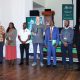 Prof. Barnabas Nawangwe (3rd Right) with Prof. Tonny Oyana (Right) and Data Science Africa officials at the opening ceremony. 14th Data Science Africa (DSA), Theme: "Foundational and Practical Data Science in the Age of Generative AI”, 20th - 24th July, 2026, Makerere University, Kampala Uganda, East Africa and Online.