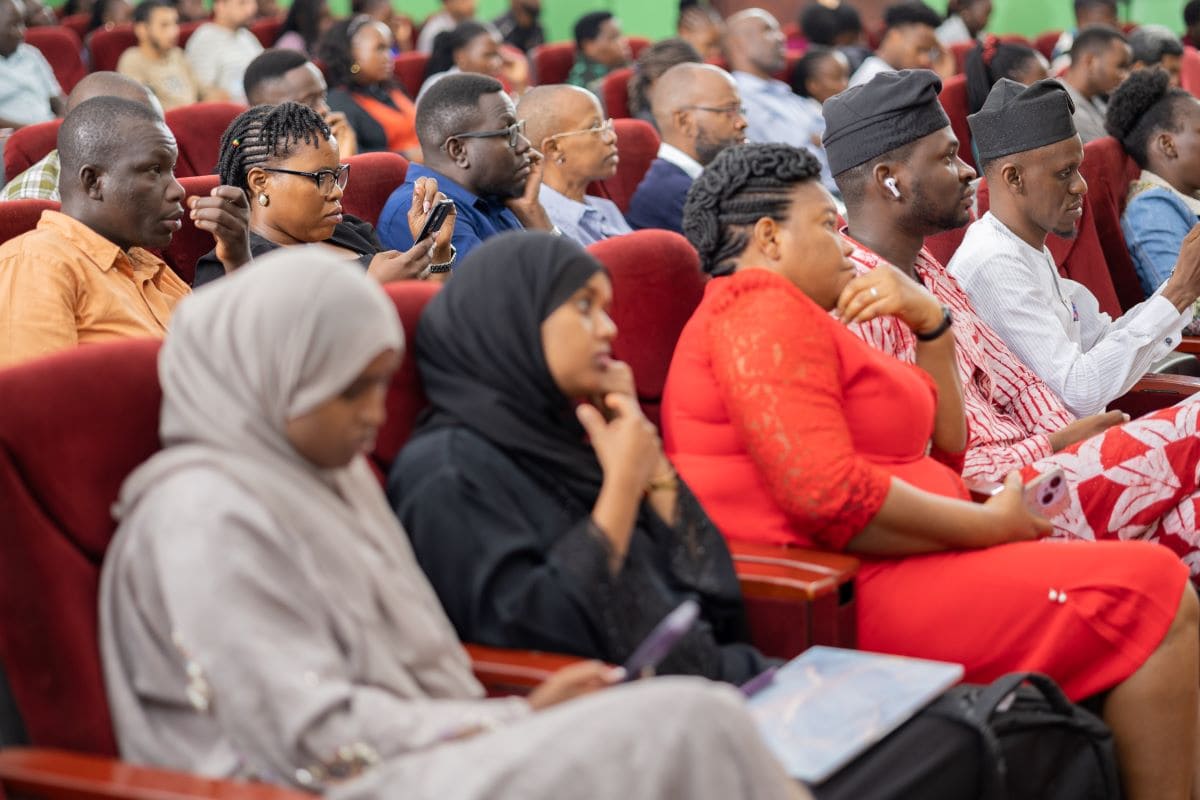 A group of participants during the event. 14th Data Science Africa (DSA), Theme: "Foundational and Practical Data Science in the Age of Generative AI”, 20th - 24th July, 2026, Makerere University, Kampala Uganda, East Africa and Online.