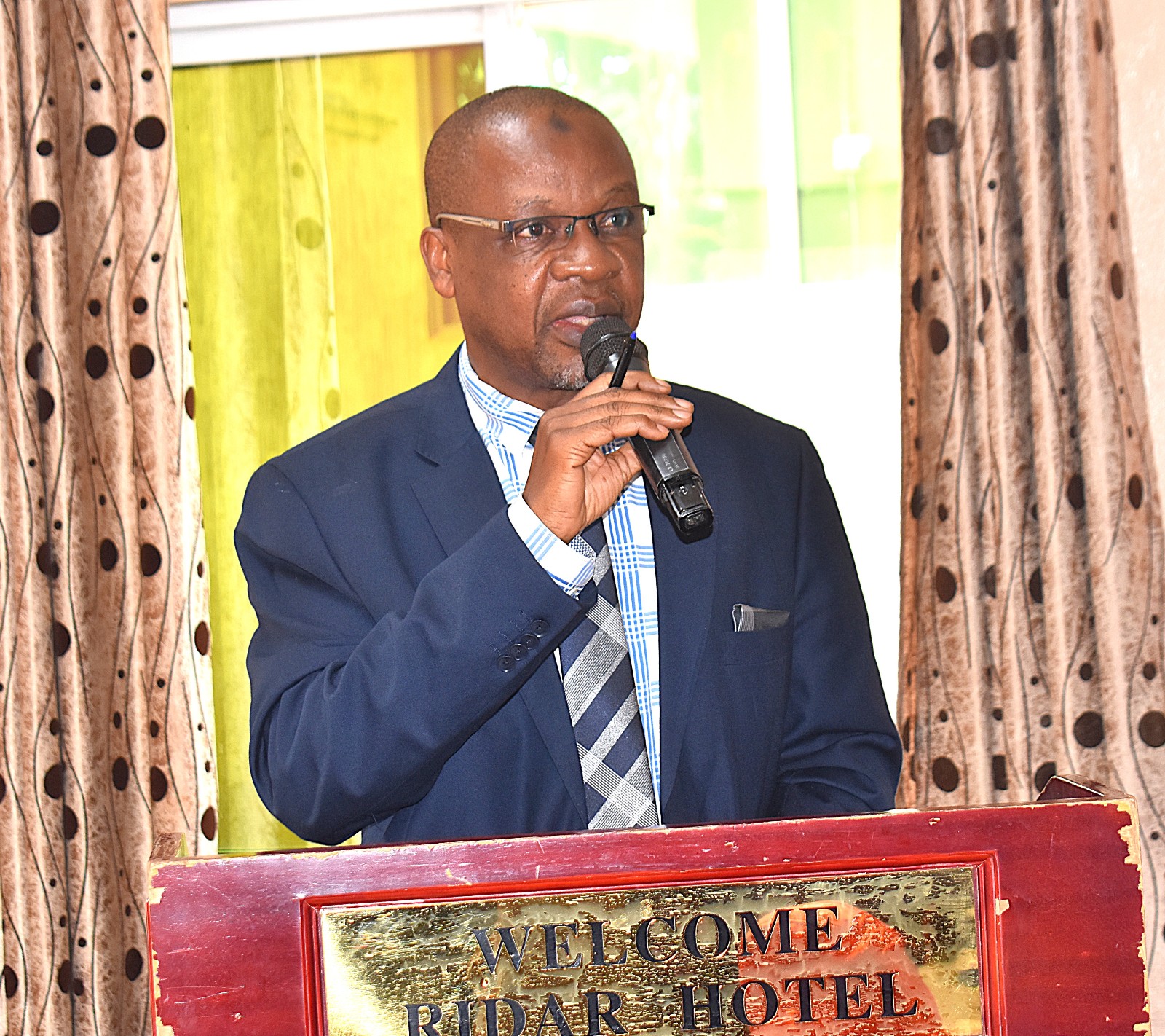 Prof. Juma Kasozi, Deputy Principal of CoNAS. College of Natural Sciences (CoNAS), Makerere University, capacity-building training for academic and technical staff to deepen their understanding of CBET principles and equip them with the skills required to design, deliver, and assess competency-based curricula, conducted with support from the Strengthening Commercial Aquaculture (SCA) Programme, funded by the Embassy of the Kingdom of the Netherlands in Kampala (EKN) and implemented by the COFAD Consortium (COFAD–ThinkAqua–WUR), 21-23 July 2026, Ridar Hotel, Seeta, Mukono, Uganda, East Africa.
