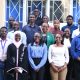 Prof. Sarah Ssali (2nd Row Centre) with RENU Leadership and Trainees after the visit on 15th July 2026. The Deputy Vice Chancellor in charge of Academic Affairs (DVCAA) Prof. Sarah Ssali's guided tour of Research and Education Network for Uganda (RENU)’s Industrial Trainee Program on 15th July 2026, RENU Labs, Edge Road, Makerere University, Kampala Uganda, East Africa.