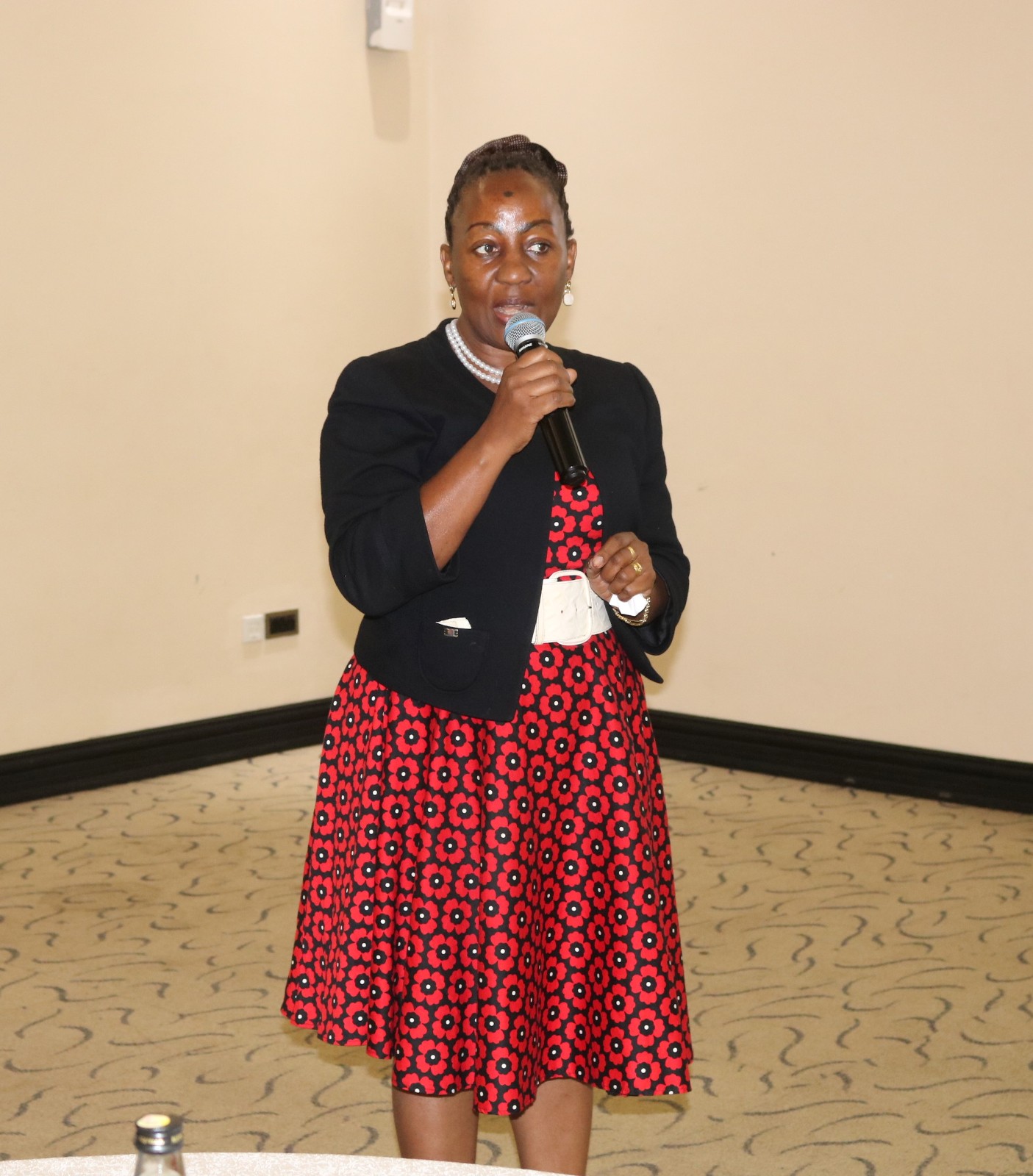 Prof. Nabanoga sharing highlights about ACC with the Stakeholders. Makerere University convened the 2nd Partnership Development Breakfast for Mastercard Foundation-supported initiatives, 9th July 2026, Mestil Hotel Kampala, Uganda, East Africa.