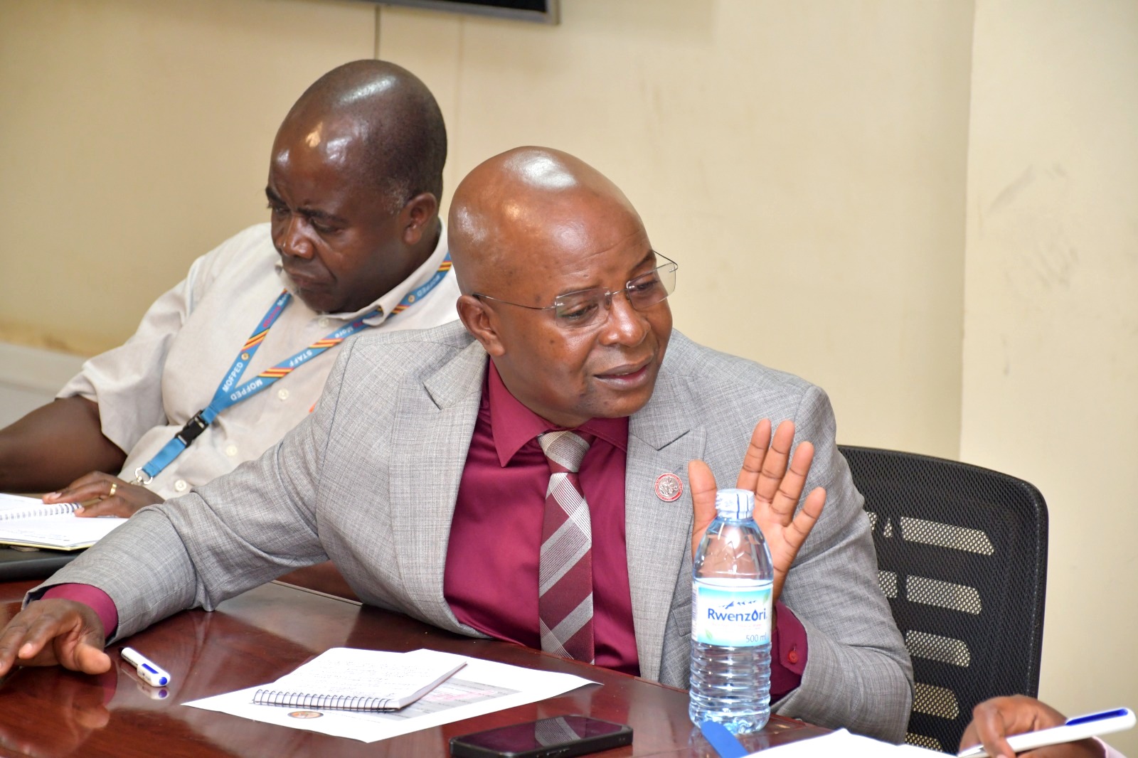 Prof. Edward Bbaale. Public Investment Management Centre of Excellence (PIM CoE) at Makerere University hosts PIM-Plus Project delegation from Ministry of Finance, Planning and Economic Development (MoFPED) who assessed readiness to receive approximately USD 8 million to support the construction of a modern teaching and residential facility, 9th July 2026, Yusuf Lule Central Teaching Facility, Kampala Uganda, East Africa.