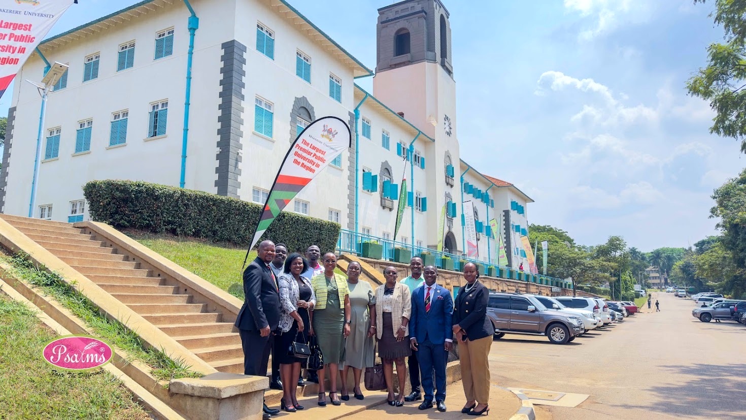 DVCAA Professor Sarah Ssali signs Memorandum of Understanding (MoU) with Psalms Food Industries Ltd, marking the beginning of a strategic partnership aimed at strengthening collaboration between academia and industry through research, innovation, entrepreneurship and experiential learning, 21st July 2026, Main Building, Makerere University, Kampala Uganda, East Africa.