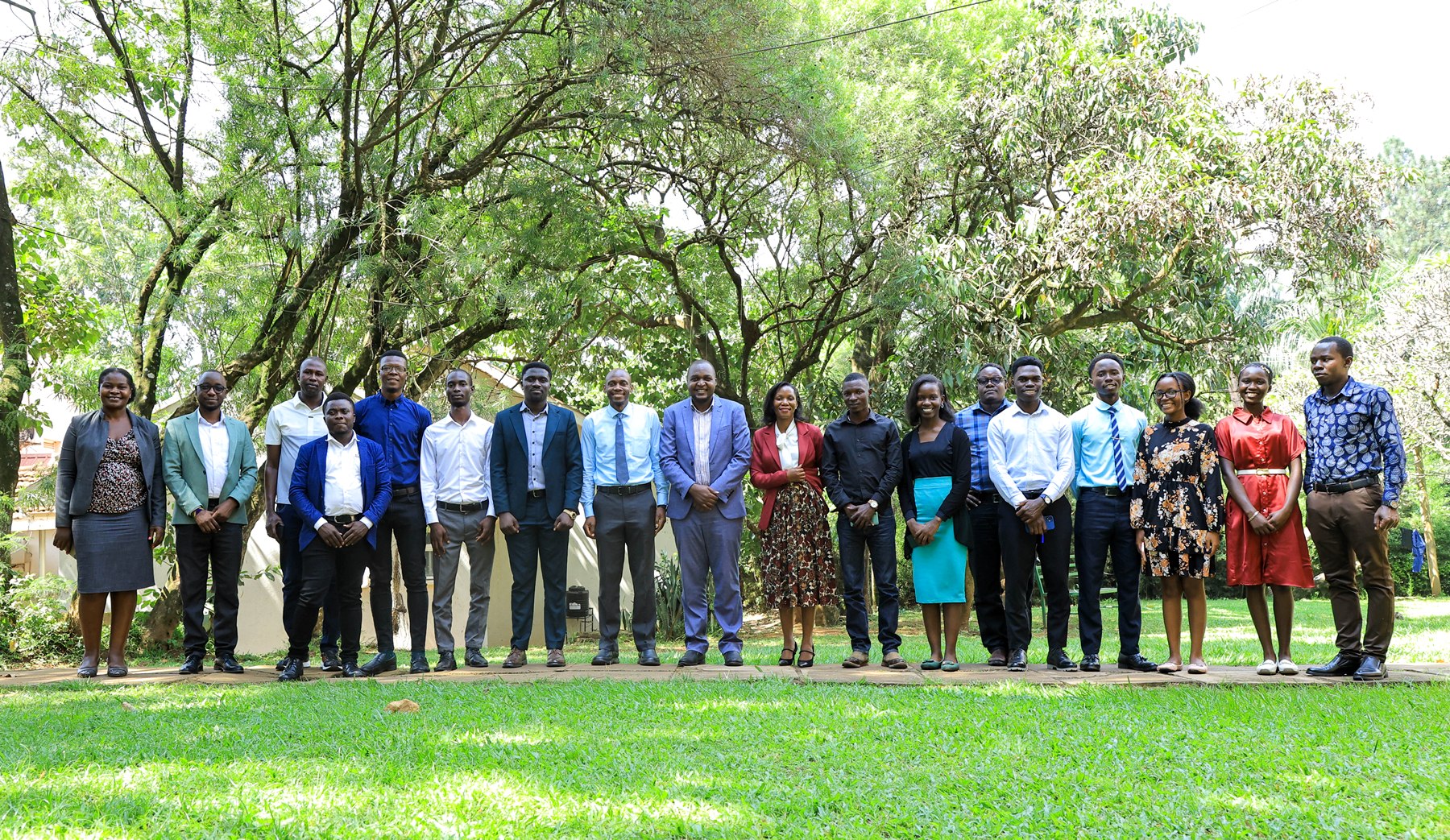 Participants pose for a group photo after the launch of the MakSPH study on possible lead exposure from domestic cookware in Kampala, held on 11 June 2026 at the ResilientAfrica Network in Kololo. Makerere University School of Public Health (MakSPH) launch of year-long study, titled “Assessment of Lead Contamination in Domestic Cookware, Supply Chains, and Exposure Pathways in Informal Settlements of Kampala,” 11th June 2026, ResilientAfrica Network (RAN), Kololo MakSPH Annex, Kampala Uganda, East Africa.