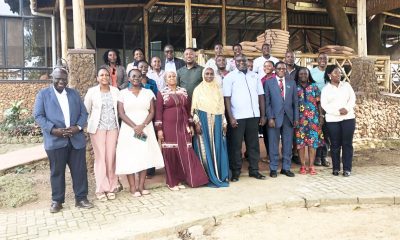 Prof. Buyinza Mukadasi (In suit) with School of Law staff at the workshop. Makerere University School of Law capacity-building workshop to strengthen lecturers’ skills in delivering practical legal education, June 19th, 2026, Kalanoga Resort Beach, Uganda, East Africa.