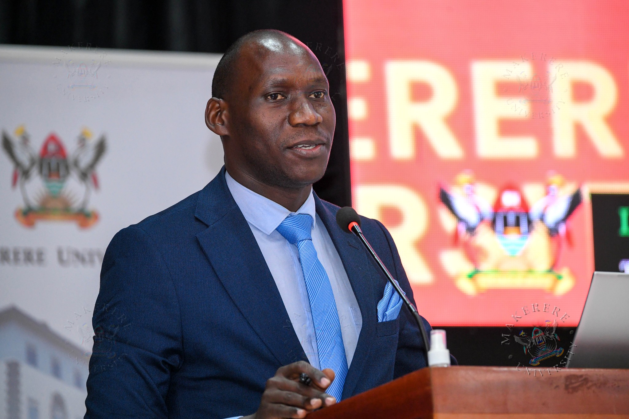 Mr. Samuel Kasule. Official launch of the Makerere University Strategic Plan 2025-2030 by the Minister of Finance, Planning and Economic Development, Hon. Henry Musasizi, marking a major milestone in its commitment to strengthening research, innovation, and human capital development in line with Uganda’s national development priorities, 2nd July 2026, Main Hall, Kampala Uganda, East Africa.