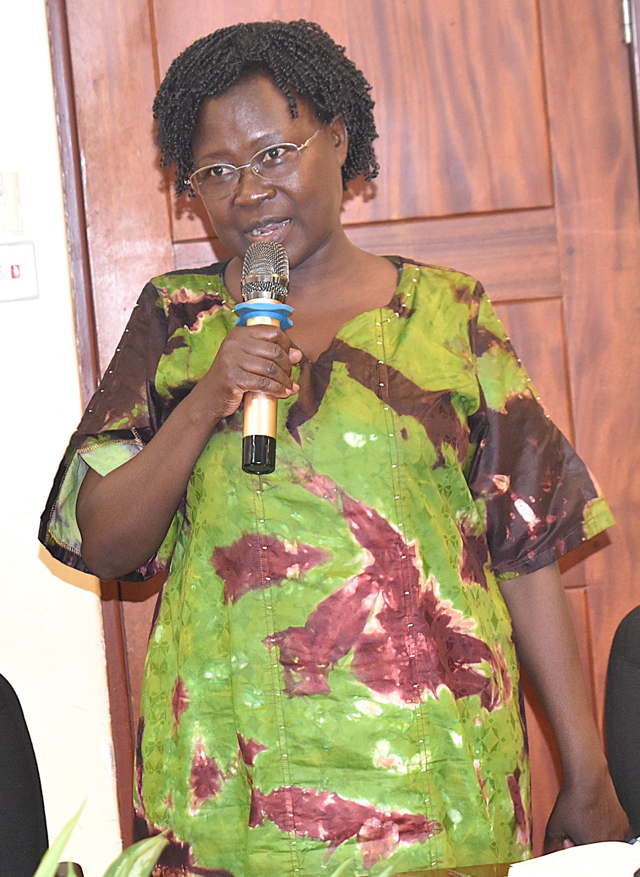 Dr. Josephine Esaete presenting the case studies they developed following their specialized training and certification from The Case Centre in the United Kingdom. End of Project Workshop for “Strengthening Education and Research Capacity for Enhancing Biodiversity Conservation and Sustainable Natural Resources Use,” Makerere University, in partnership with Rhine-Waal University of Applied Sciences (Germany) and the Central University of Technology (South Africa), 31st July 2026, Kampala Uganda, East Africa.