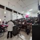 The MakCHS Orientation Opening Ceremony in the Davies Lecture Theatre on 4th August 2026. Opening session of the Makerere University College of Health Sciences (MakCHS) Freshers' Orientation Ceremony, 4th August 2026, Davies Lecture Theatre, Mulago Hospital Complex, Kampala Uganda, East Africa.