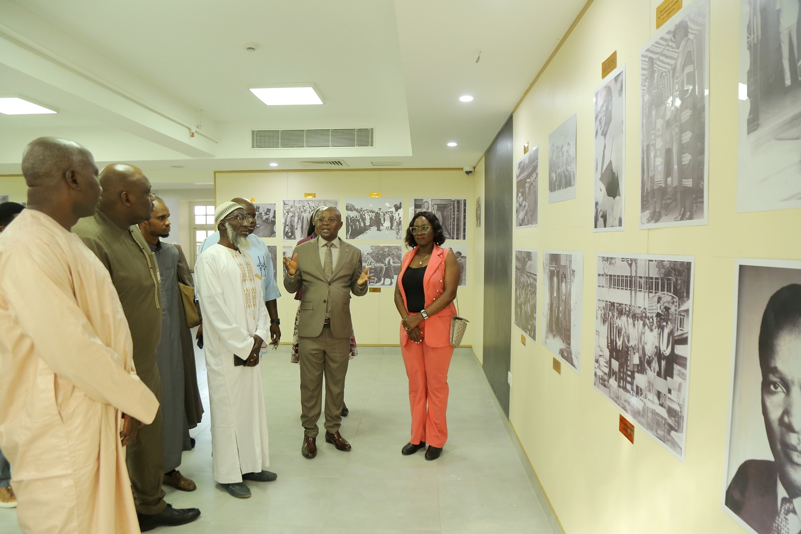 Prof. Edward Bbaale takes the delegation on a guided tour of the upcoming Makerere Museum. Public Investment Management (PIM) Centre of Excellence hosts high-level delegation from The Gambia led by Mr Baboucarr Jobe, Permanent Secretary in The Gambia’s Ministry of Finance, 28th August 2026, Makerere University, Kampala Uganda, East Africa.