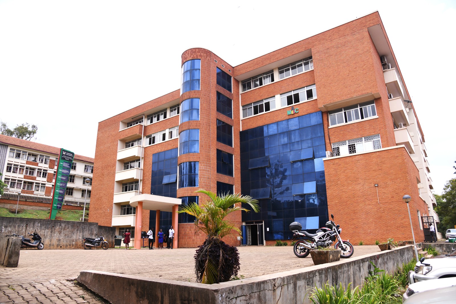 Block B of the College of Computing and Information Sciences (CoCIS). Makerere University, Kampala Uganda, East Africa.