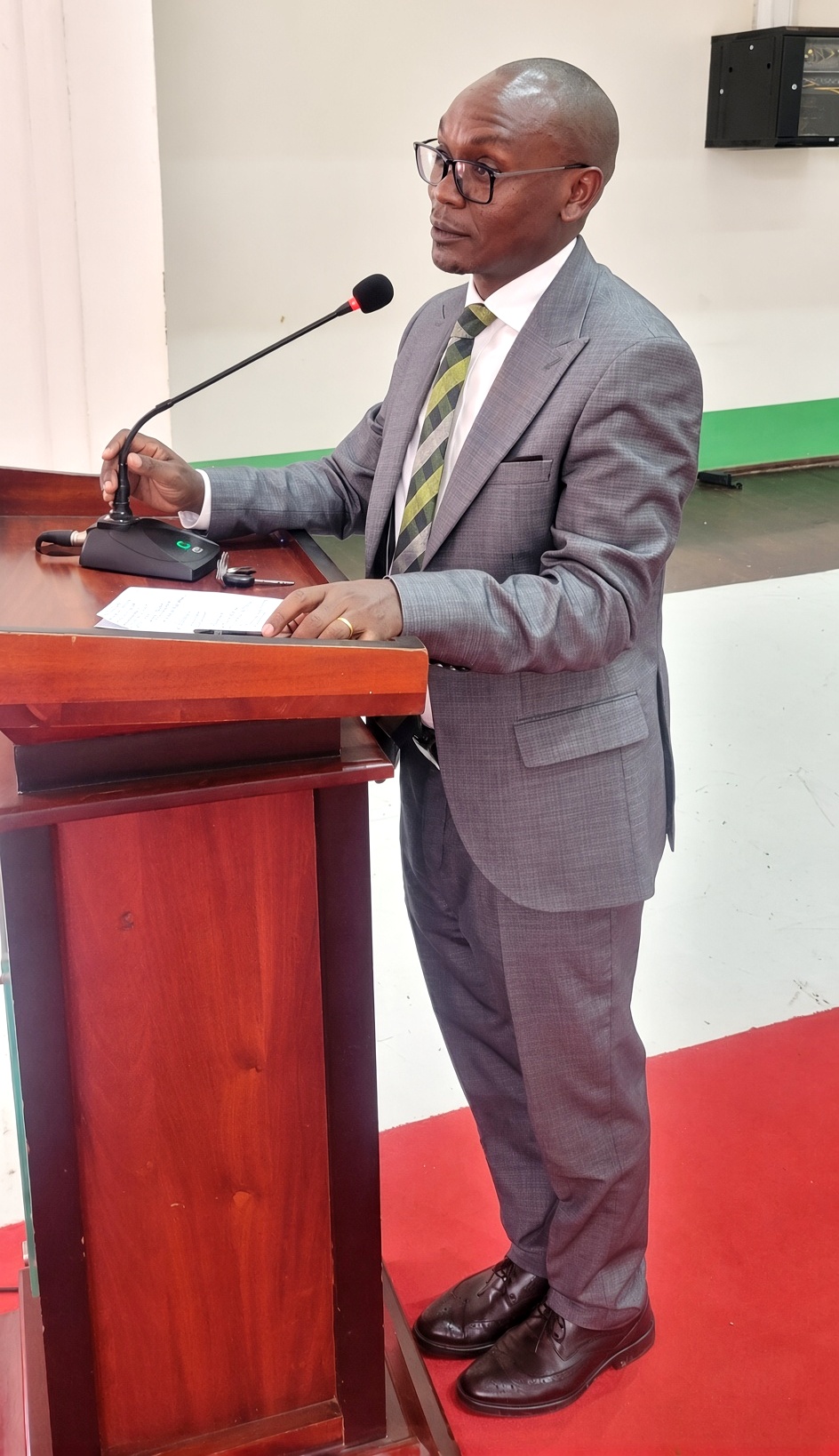 Mr. George Mugabi Turyamureeba. Directorate of Graduate Training (DGT) Orientation of newly admitted postgraduate diploma and master’s students, under the theme “Harnessing the Power of Graduate Training to Transform Africa’s Research Trajectory”, 11th August 2026, Main Hall, Main Building, Makerere University, Kampala Uganda, East Africa.