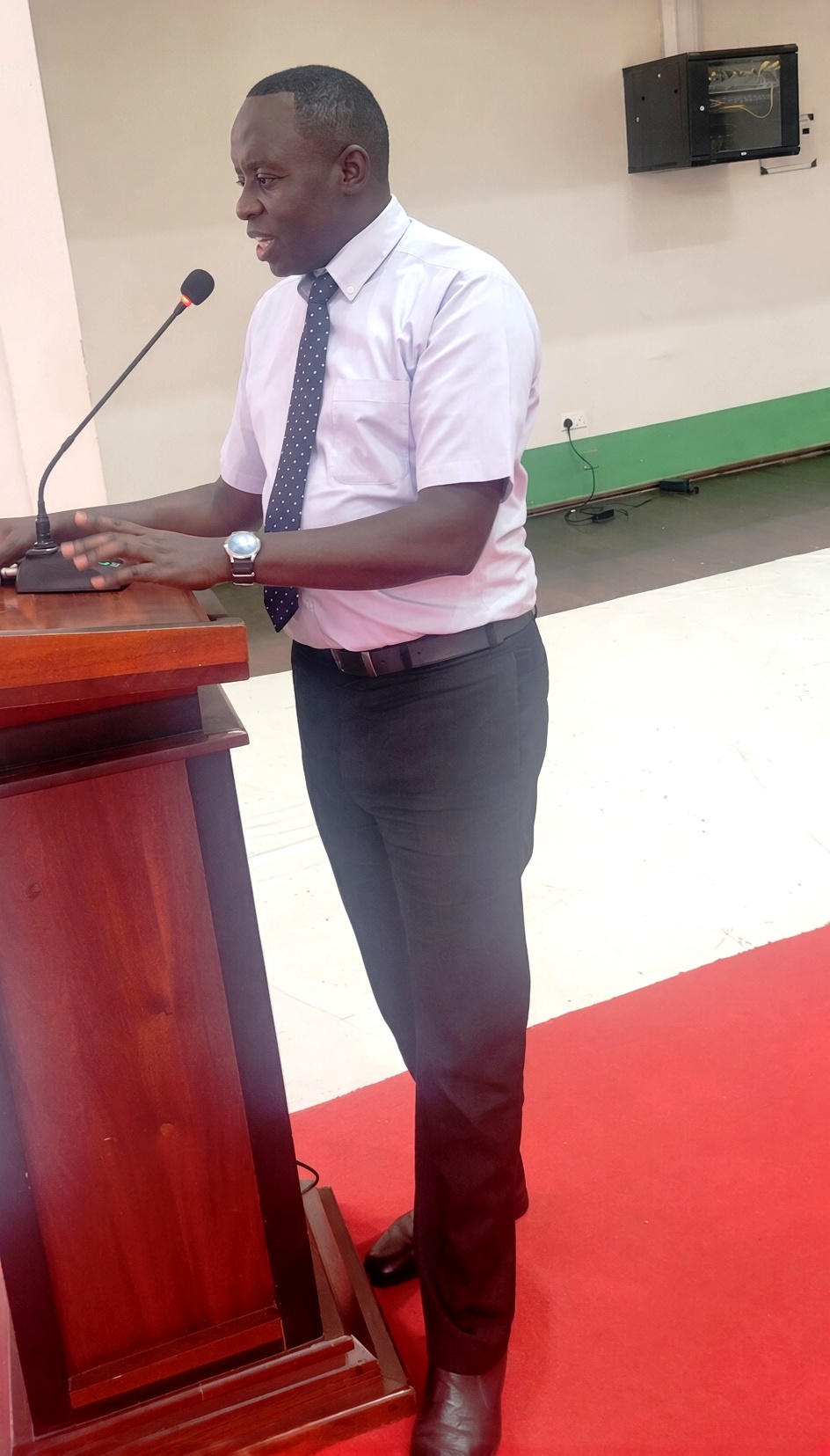 Mr. Henry Nsubuga. Directorate of Graduate Training (DGT) Orientation of newly admitted postgraduate diploma and master’s students, under the theme “Harnessing the Power of Graduate Training to Transform Africa’s Research Trajectory”, 11th August 2026, Main Hall, Main Building, Makerere University, Kampala Uganda, East Africa.
