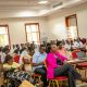 Dr. Winifred Kabumbuli with Mr. Musa Mulindwa, Ms. Susan Mbababazi, officials and Student Safeguarding Champions during the training on 31st July 2026. More than 60 Student Safeguarding Champions have undergo intensive training to strengthen efforts aimed at preventing abuse, promoting inclusion and creating a safer learning environment for all students, 31st July 2026, Senior Common Room, Main Building, Makerere University, Kampala Uganda, East Africa.