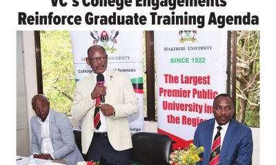 Cover Page of the Makerere University Newsletter Apr-Jun 2026. Kampala Uganda, East Africa.
