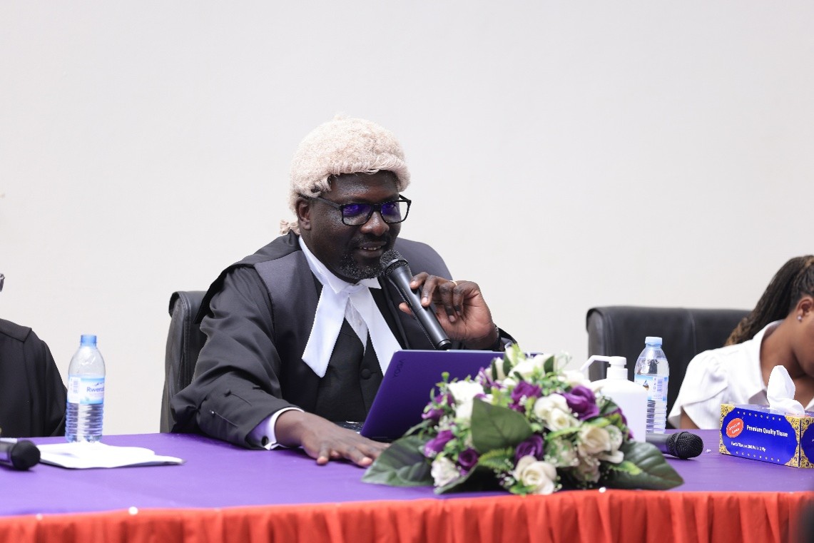 Hon. Justice Anthony Wabwire. Inaugural Digital Health Inter-University Moot Court Competition Held in partnership with the University of Warwick and supported by the Wellcome Trust, 12–13 August 2026, School of Law (SoL), Makerere University, Kampala Uganda, East Africa.