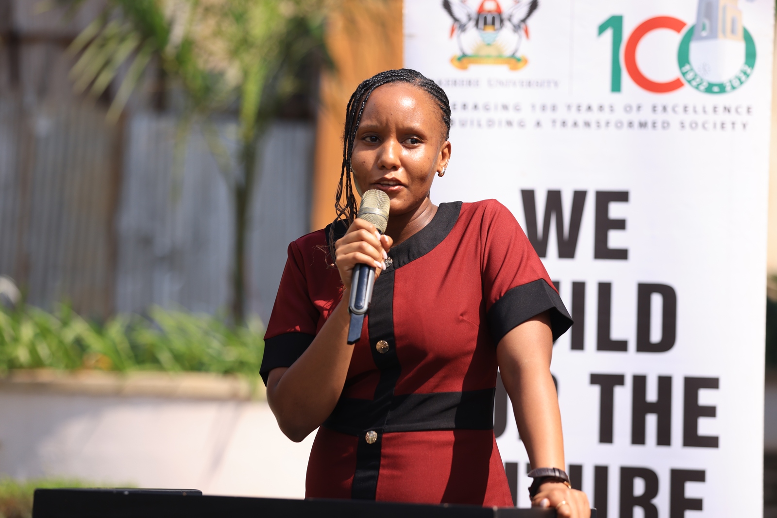 Ms. Ruth Muhawe. Bachelors of Laws (LLB) Freshers’ Orientation opening ceremony, August 6th, 2026, School of Law, Makerere University, Kampala Uganda, East Africa.