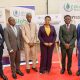 Officials pose for a group photo at the International Day of Peace celebrations on 21st September 2026. 92nd Guild Security Ministry in partnership with the Global Peace Guild International Day of Peace 2026 and Launch of the East African Peace and Trade Law Moot Court Competition, presided over by Minister of State for East African Community Affairs, Hon. James Magode Ikuya represented by Dr. Andrew Musiime, 21st September 2026, Main Hall, Main Building, Makerere University, Kampala Uganda, East Africa.