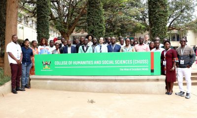 Participants pose for a group photo on 8th September 2026. Opening Ceremony of three-day workshop hosted by the Department of History, Archaeology and Heritage Studies, School of Liberal and Performing Arts, College of Humanities and Social Sciences (CHUSS) examining the historical relationship between climate change and migration in Uganda, under a joint project between Makerere University and the University of Cambridge, CHUSS Smart Room, 8th-10th September 2026, Kampala Uganda, East Africa.