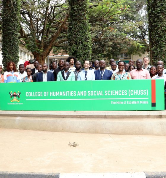 Participants pose for a group photo on 8th September 2026. Opening Ceremony of three-day workshop hosted by the Department of History, Archaeology and Heritage Studies, School of Liberal and Performing Arts, College of Humanities and Social Sciences (CHUSS) examining the historical relationship between climate change and migration in Uganda, under a joint project between Makerere University and the University of Cambridge, CHUSS Smart Room, 8th-10th September 2026, Kampala Uganda, East Africa.