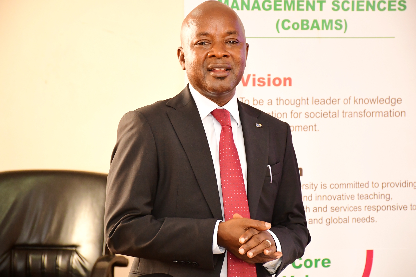 Dr. Anthony Tibaingana, one of the project members addressing participants on the first day of the workshop. College of Business and Management Sciences (CoBAMS) launch Blended Intensive Programme (BIP) titled Enhancing Skills in Polycrisis Management: African and European Approaches, under the PolyCIVIS network, with participants from Makerere University, the University of Salzburg, the National and Kapodistrian University of Athens, and Universidad Autónoma de Madrid, 7th September 2026, Makerere University, Kampala Uganda, East Africa.