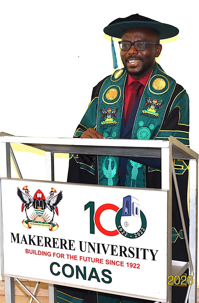 Prof. Kakuba appreciated the University Management for entrusting him with the responsibility and pledged to build on the foundation laid by his predecessor. Prof. Juma Kasozi formally hands over the office of Deputy Principal, College of Natural Sciences (CoNAS) to Prof. Godwin Kakuba, 11th September 2026, Makerere University, Kampala Uganda, East Africa.