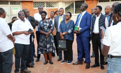 Members of the Parliamentary Committee on Science, Technology with officials from Makerere University during their tour on 31st August 2026. Parliamentary Committee on Science, Technology, and Innovation visits the Centre for Global Biosecurity and Biomolecular Technology (CeBIOTECH) to assess the progress of ventures supported under the Science, Technology and Innovation–Office of the President (STI-OP) and answer How can Uganda turn investments in scientific research into practical technologies, enterprises, and solutions that respond to national development challenges? 31st August 2026, College of Veterinary Medicine, Animal Resources and Biosecurity (CoVAB), Makerere University, Kampala Uganda, East Africa.