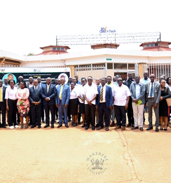 The Minister for Science, Technology and Innovation, Rt. Hon. Eng. Asiimwe Jonard, tours CoVAB’s Centre for Global Biosecurity and Biomolecular Technology (CeBioTech), commending the college’s groundbreaking research in animal health, food security, and biosecurity. Hon. Eng. Jonard Asiimwe Akiiki, Minister of Science, Technology and Innovation in the Office of the President, Day 3 of Ministerial Maiden Visit to Makerere University, 16th September 2026, Centre for Global Biosecurity and Biomolecular Technology (CeBioTech), College of Veterinary Medicine, Animal Resources and Biosecurity (CoVAB), Kampala Uganda, East Africa.