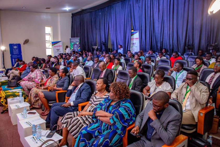 A section of the audience at the Symposium. The Julius Nyerere Leadership Centre (JNLC), in partnership with Makerere University, the United Nations Development Programme (UNDP), and the Uganda Management Institute (UMI), symposium to equip young leaders with the skills needed to serve their communities effectively, promote accountability, build public trust, and contribute to Uganda’s social and economic development, 22nd September 2026, School of Food Technology, Nutrition and Bioengineering Conference Hall, CAES, Makerere University, Kampala Uganda, East Africa.