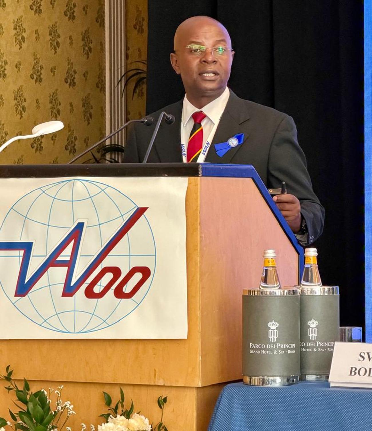 Prof. Edward Bbaale. World Association of Noonomy Annual Gathering 17th September 2026 in Rome, Italy.