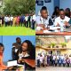 A collage of CARTA welcoming its twelfth cohort of PhD fellows. Makerere University School of Public Health (MakSPH), Kampala Uganda, East Africa.