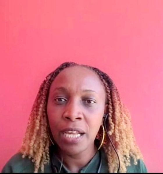 Dr Helen Kiarie, Head of the Monitoring and Evaluation Division at Kenya's Ministry of Health, delivers a keynote presentation.