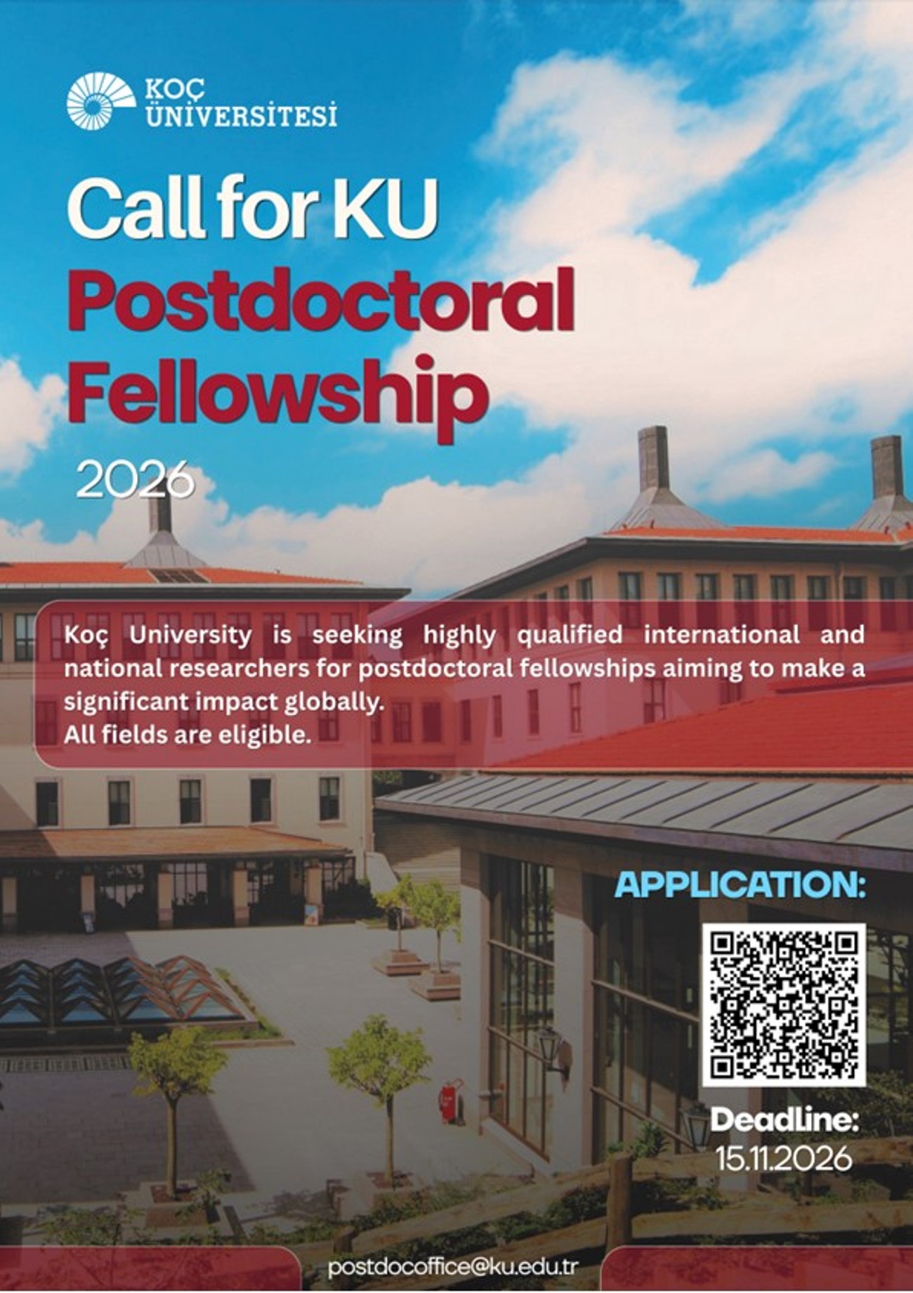 Call For Applications: KU Postdoctoral Fellowship Programme.