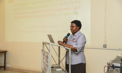 Dr. Euzobia Baine presentation during the Dissemination Workshop on 30th Oct 2026 at CoNAS