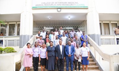 Participants take off time for a group photo at the Gender policy dissemination engagement