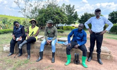 PARI Xlll students (Seated) with Dr. Richard Miiro (R) at Mwera tea estate, Mityana District after their second transect walk in October 2026. PhD in Agricultural and Rural Innovation XIII, Department of Extension and Innovation Studies, College of Agricultural and Environmental Sciences (CAES), Makerere University Field Course, 4th-16th Oct 2026, Mwera Parish, Mityana District, Uganda, East Africa.