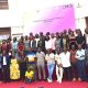 Community leaders and selected residents of Kampala together with the team from the Urban Action Lab at the workshop held on 1st October 2026 in the School of Public Health Auditorium. Urban Action Lab community-level systems-mapping workshop to develop a shared understanding of how solid waste, drainage, flooding, climate vulnerability, health, and livelihoods interact within Kampala’s informal settlements 1st October 2026, School of Public Health Auditorium, Makerere University, Kampala Uganda, East Africa.
