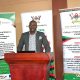 The Project Coordinator, Dr Denis Mutebi briefing stakeholders on the purpose of the exercise. Department of Geology and Petroleum Studies, College of Natural Sciences, Makerere University stakeholder workshop to get input on the review of its Geology curricula and the development of industry-aligned short courses supported by the Government of the Federal Republic of Germany and the European Union through Deutsche Gesellschaft für Internationale Zusammenarbeit (GIZ), 6th October 2026 at Silver Springs Hotel, Bugolobi, Kampala, Uganda, East Africa.