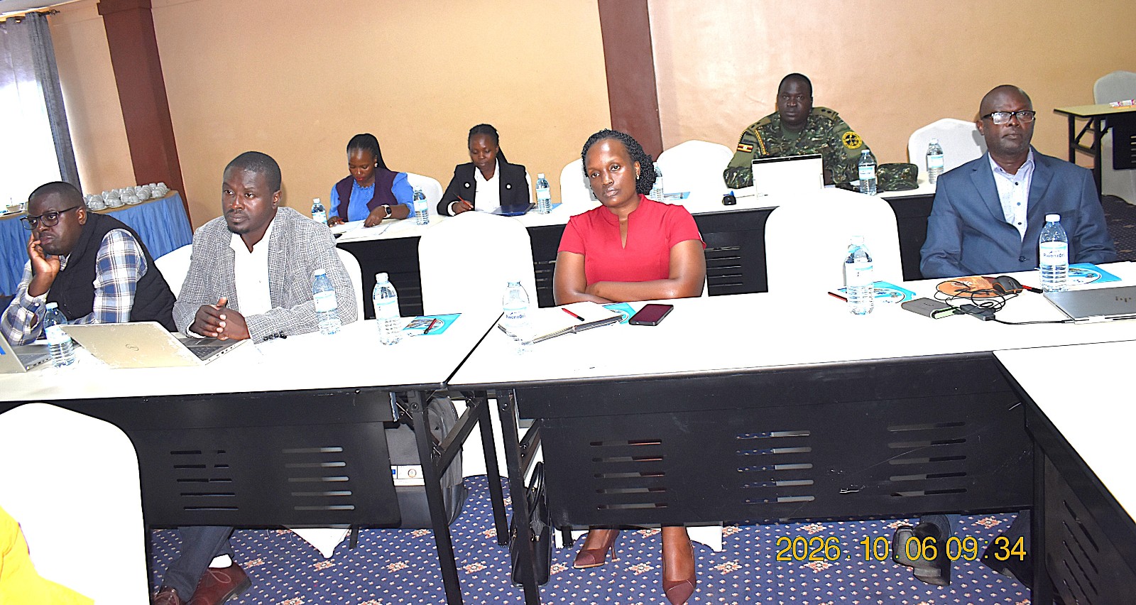 Some of the stakeholders and members of staff from the Department of Geology and Petroleum Studies, Makerere University at the workshop. Department of Geology and Petroleum Studies, College of Natural Sciences, Makerere University stakeholder workshop to get input on the review of its Geology curricula and the development of industry-aligned short courses supported by the Government of the Federal Republic of Germany and the European Union through Deutsche Gesellschaft für Internationale Zusammenarbeit (GIZ), 6th October 2026 at Silver Springs Hotel, Bugolobi, Kampala, Uganda, East Africa.