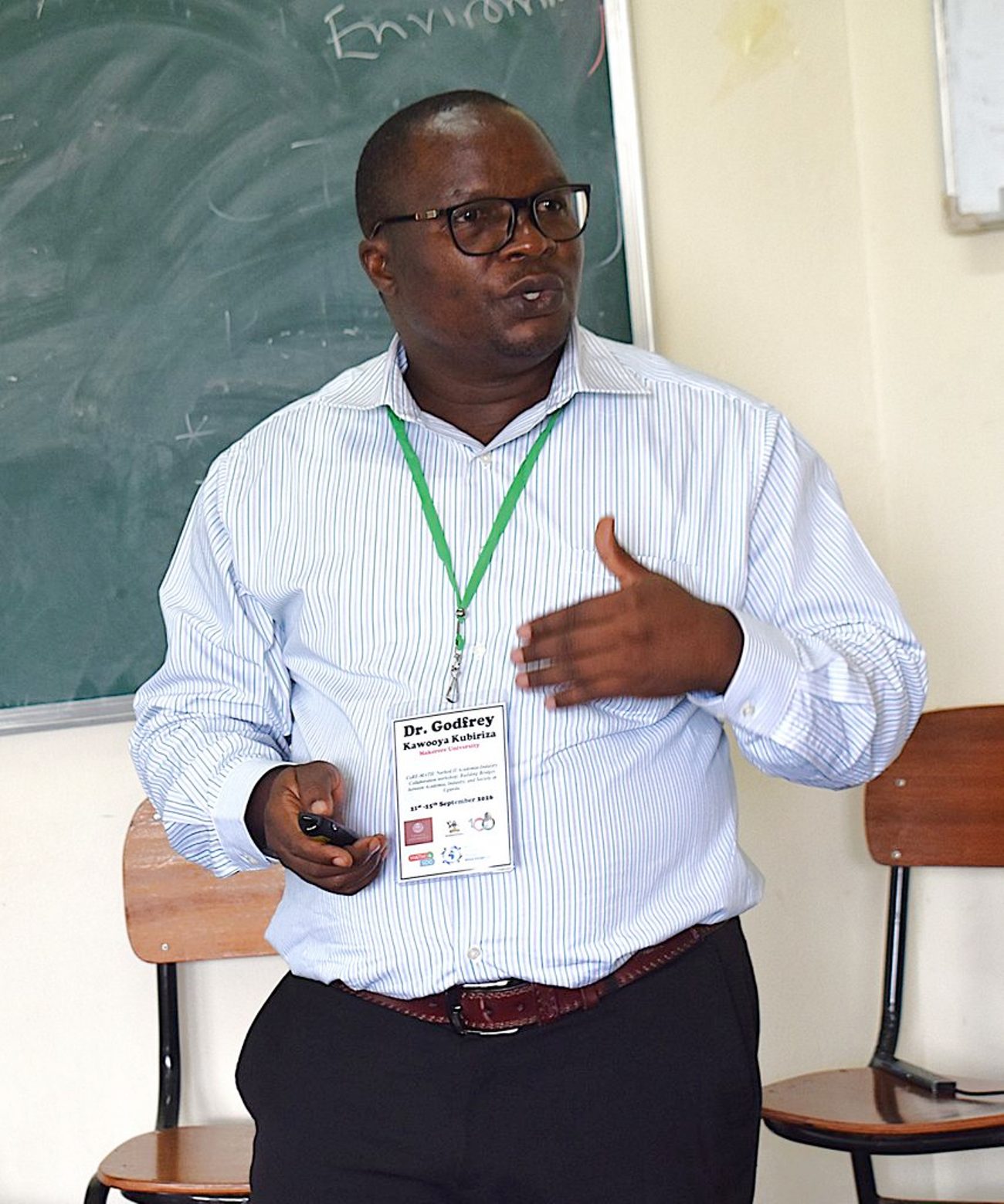 Dr. Godfrey Kawooya Kubiriza and team worked on a mathematical model that will help investors make more informed decisions about aquaculture investments. Five-day ICMS-CoRE-MATH Study Group in Industry, held under the Africa–Europe Cluster of Research Excellence in Mathematics (CoRE-MATH), in collaboration with the NORHED II Mathematics for Sustainable Development (Math4SDG) project, from 21st-25th September 2026, Department of Mathematics, College of Natural Sciences (CoNAS), Makerere University, Kampala Uganda, East Africa.