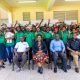 Cohort One of Youth Skilling Program participants pose for a group photo with the Program Delivery Team after their Orientation at MUARIK on 28th September 2026. Africa Climate Collaborative an initiative supported by the Mastercard Foundation welcomes first cohort of 50 Youth Skilling Program participants at the Makerere University Agricultural Research Institute Kabanyolo (MUARIK). The youth were selected from Lwengo, Rakai and Yumbe districts, 28th September 2026, Makerere University, Kampala Uganda, East Africa.
