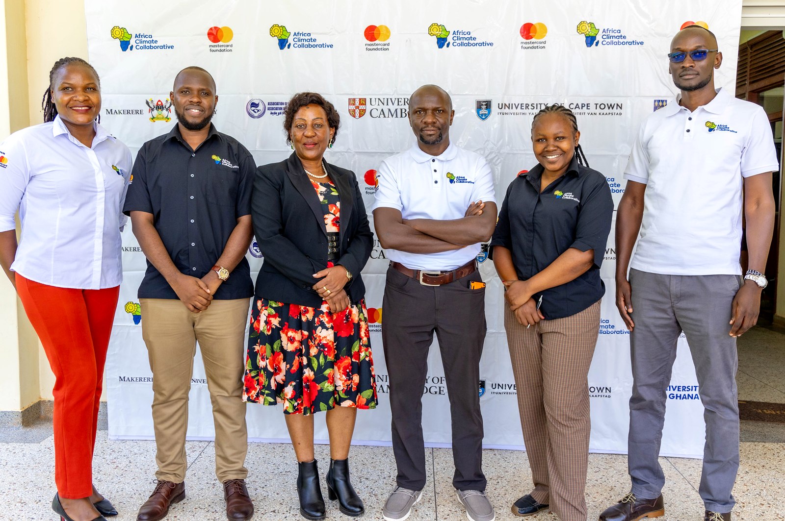 Some of the Program Delivery Team Members pose for a photo after orientation. Africa Climate Collaborative an initiative supported by the Mastercard Foundation welcomes first cohort of 50 Youth Skilling Program participants at the Makerere University Agricultural Research Institute Kabanyolo (MUARIK). The youth were selected from Lwengo, Rakai and Yumbe districts, 28th September 2026, Makerere University, Kampala Uganda, East Africa.